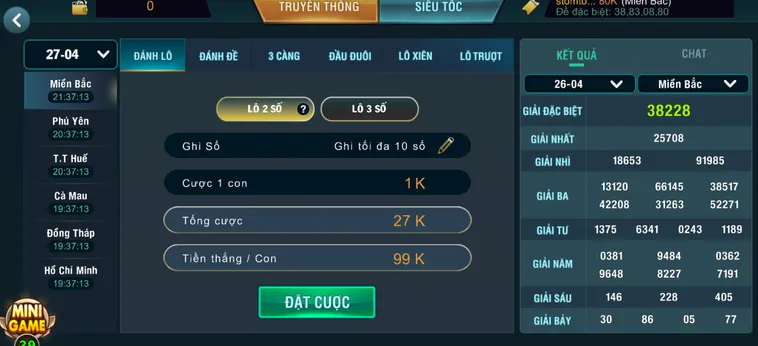 Khám Phá Sảnh Cá Cược Số Học Đỉnh Cao Lô Đề 1 Ăn 900 Tại B52 Club Siêu Lớn