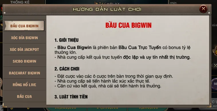 Công Thức Đột Phá Doanh Thu Từ Sảnh Bầu Cua BigWin Livestream B52 Club