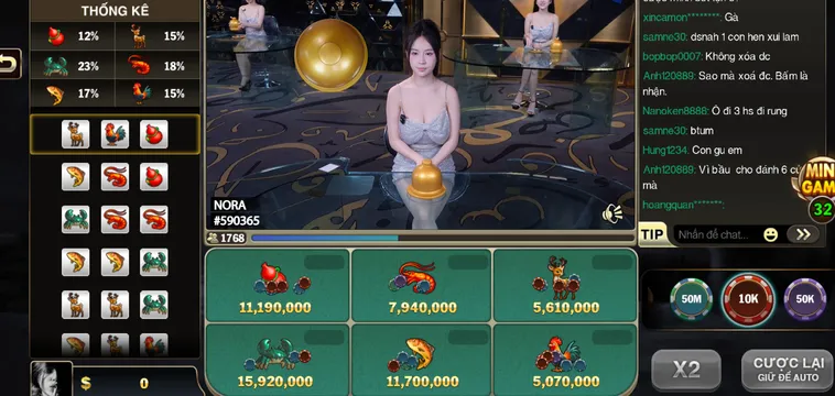Công Thức Đột Phá Doanh Thu Từ Sảnh Bầu Cua BigWin Livestream B52 Club