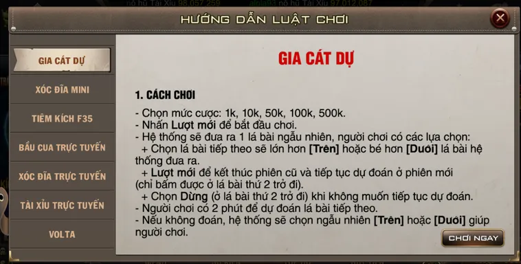 Chinh Phục Đỉnh Cao Khai Thông Tài Lộc Cùng Minigame Mini Gia Cát Dự Tại B52 Club