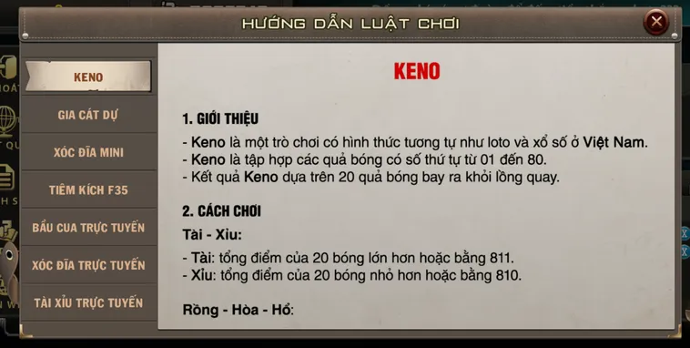 Keno Tại B52 Club Sảnh Số Học Thần Tốc Săn Thưởng Khủng Mỗi 45 Giây
