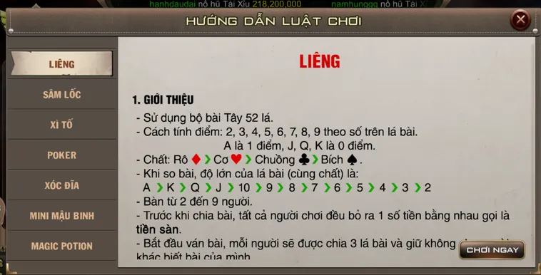 Nghệ Thuật Ẩn Mình Và Tố Tiền Đỉnh Cao Khi Chơi Liêng Tại B52 Club