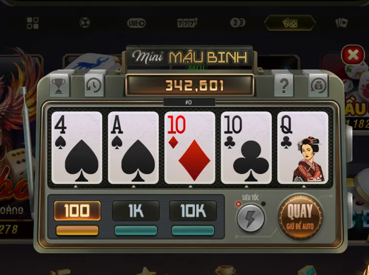 Khám Phá Đẳng Cấp Đấu Trí Cực Nhanh Cùng Minigame Mini Mậu Binh Tại B52 Club