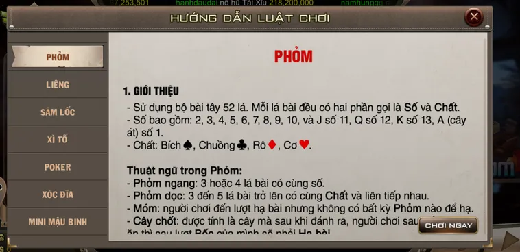 Đè Bẹp Mọi Đối Thủ Khi Chơi Phỏm Tại B52 Club Đẳng Cấp Thượng Lưu