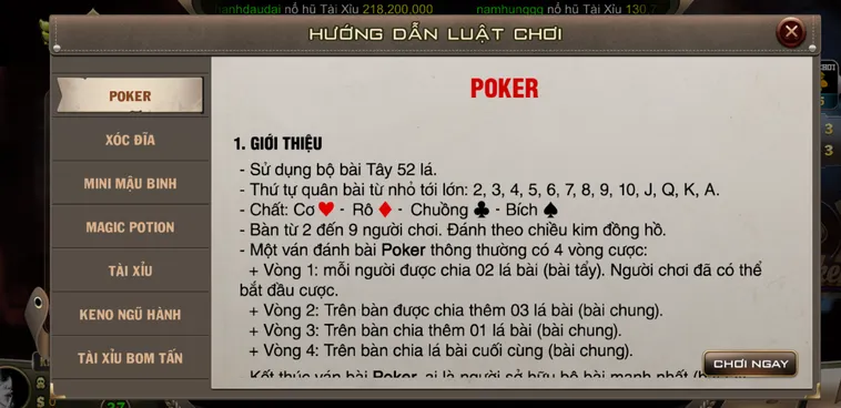 Làm Chủ Bàn Cược Đỉnh Cao Khi Tham Gia Poker Tại B52 Club