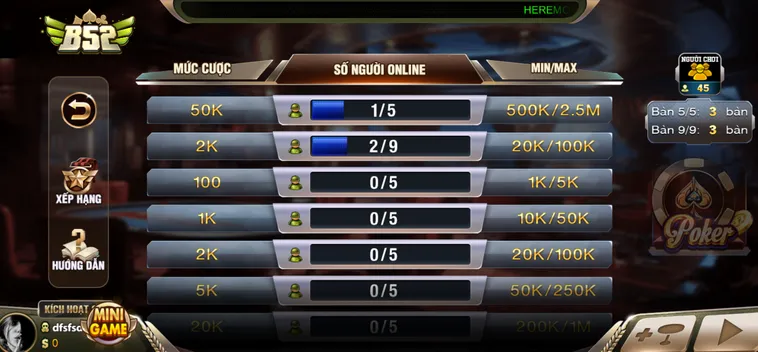Làm Chủ Bàn Cược Đỉnh Cao Khi Tham Gia Poker Tại B52 Club