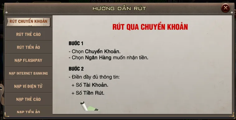 Rút tiền qua Ngân Hàng Nội Địa Uy Tín Bảo Đảm Tính Thanh Khoản Cao