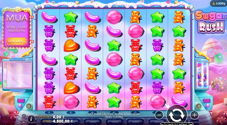 Ngọt Ngào Săn Hũ Triệu Đô Cùng Siêu Phẩm Nổ Hũ Sugar Rush Tại B52 Club