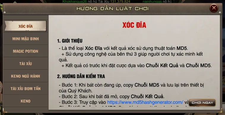 Bí Quyết Sát Phạt Đỉnh Cao Tại Sảnh Casino Xóc Đĩa Tại B52 Club Uy Tín